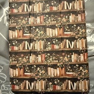 Book Pattern Fabric Cover